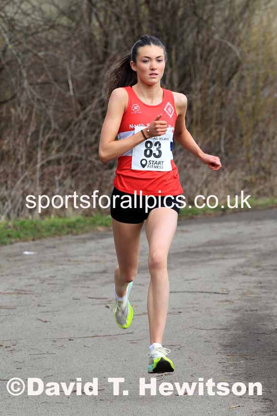Senior Women and Veteran Women (Over 35s) and Vetreran Men (Over 50s), 2023 NECAA Royal Signals Relays, Hetton le Hole, County Durham. Photo: David T. Hewitson/Sports for All Pics
